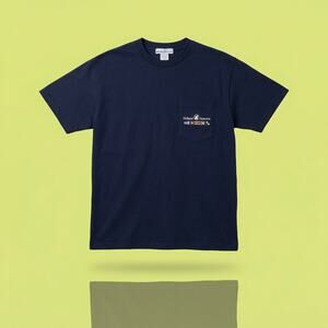 NWT Holland America Line Men's XL Navy Blue Pocket T-Shirt Embroidered Logo